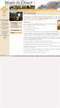 Mobile Screenshot of museedudesert.com