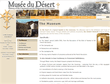 Tablet Screenshot of museedudesert.com